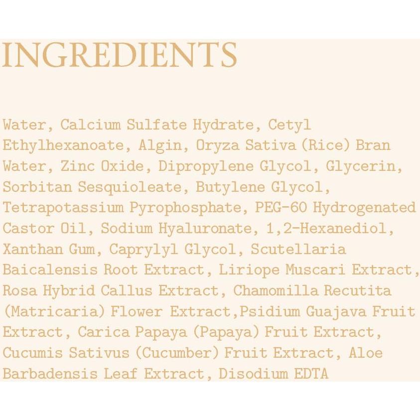 Máscara Facial de Modelado Fully - Hidratación y Radiancia 4x49.6g