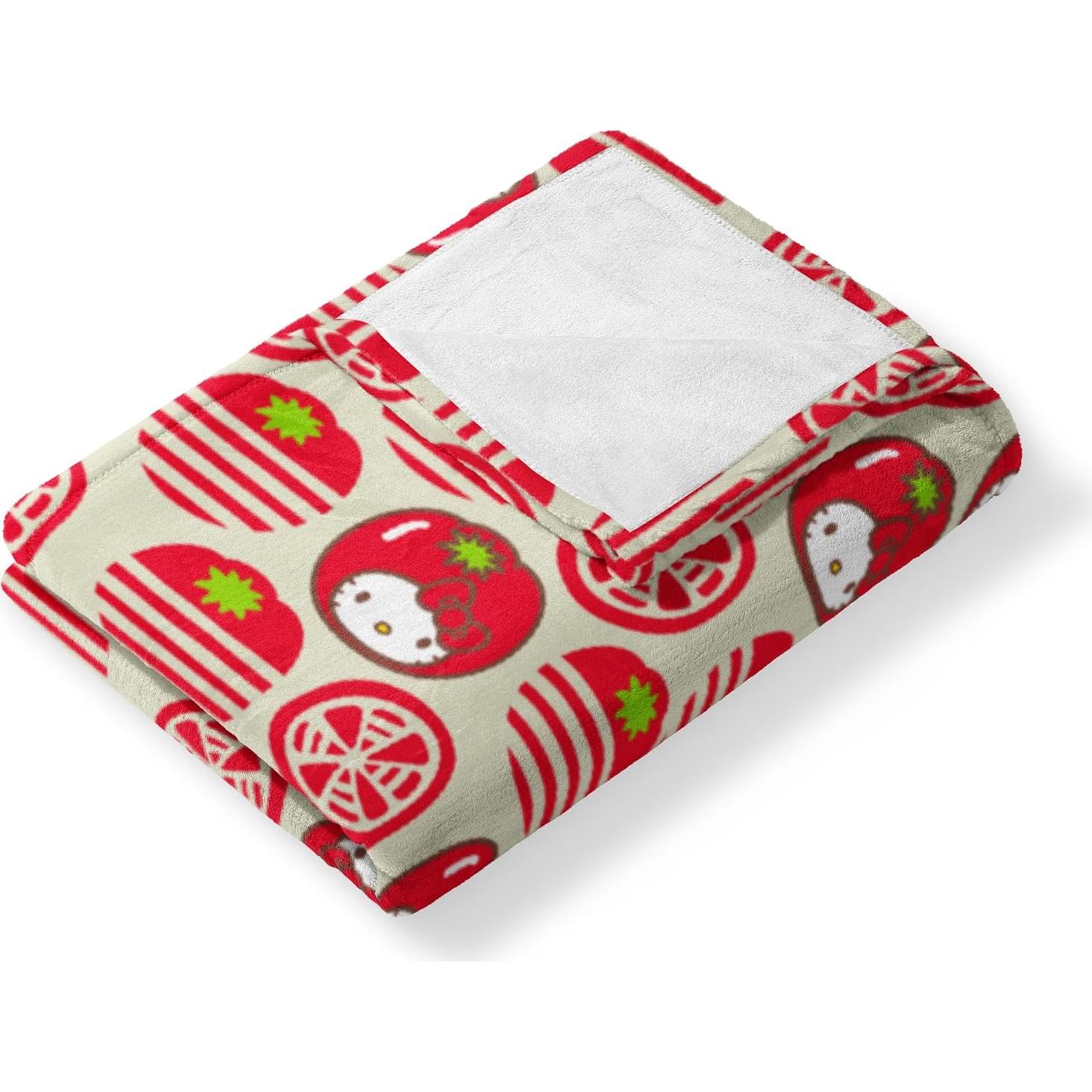 Manta de Toque de Seda Hello Kitty Northwest 127x152 cm Chica Tomate