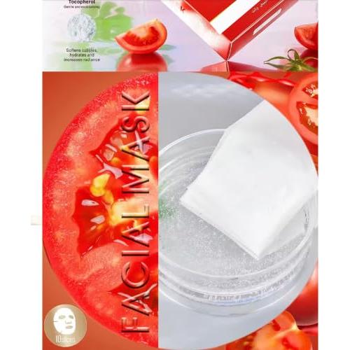 Mascarilla Facial de Frutas Season Kiss - 10 Hojas Hidratantes