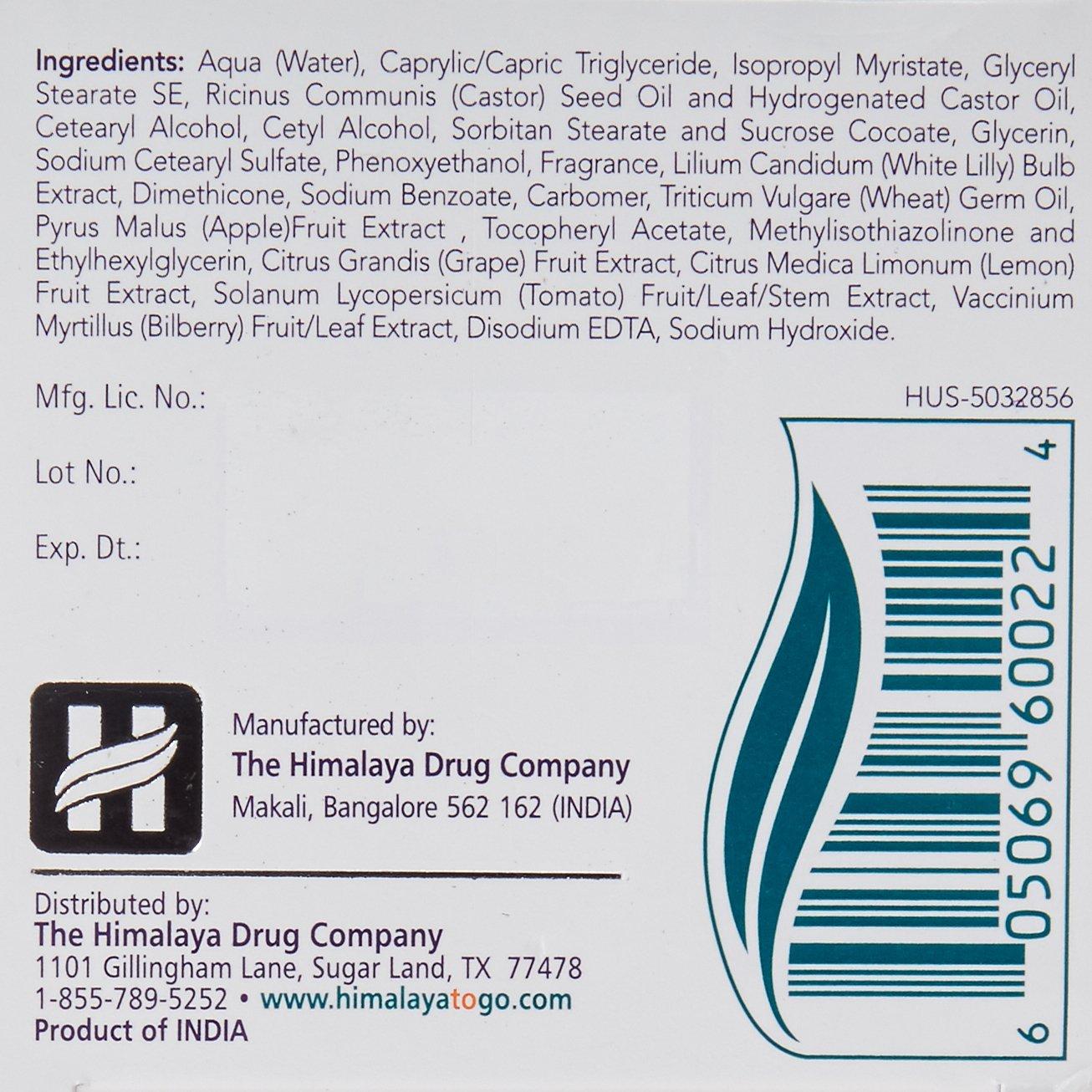 Crema Nocturna Revitalizante Himalaya 50ml para Piel Envejecida