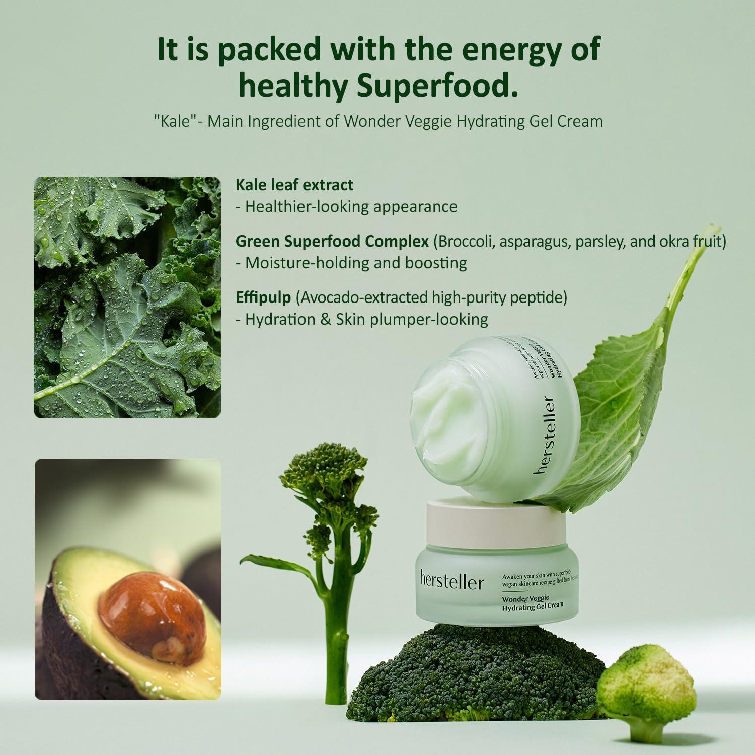 Crema Hidratante en Gel Wonder Veggie 50ml - Vegana y Natural