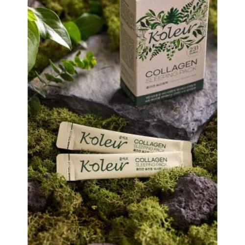 Mascarilla de Noche Koleur Collagen Pack 15 Sticks Niacinamida
