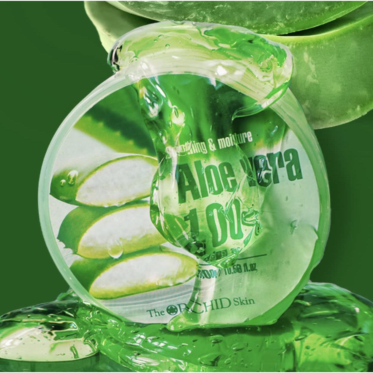 Gel de Aloe Vera 100% Calmante y Hidratante Mido 300g