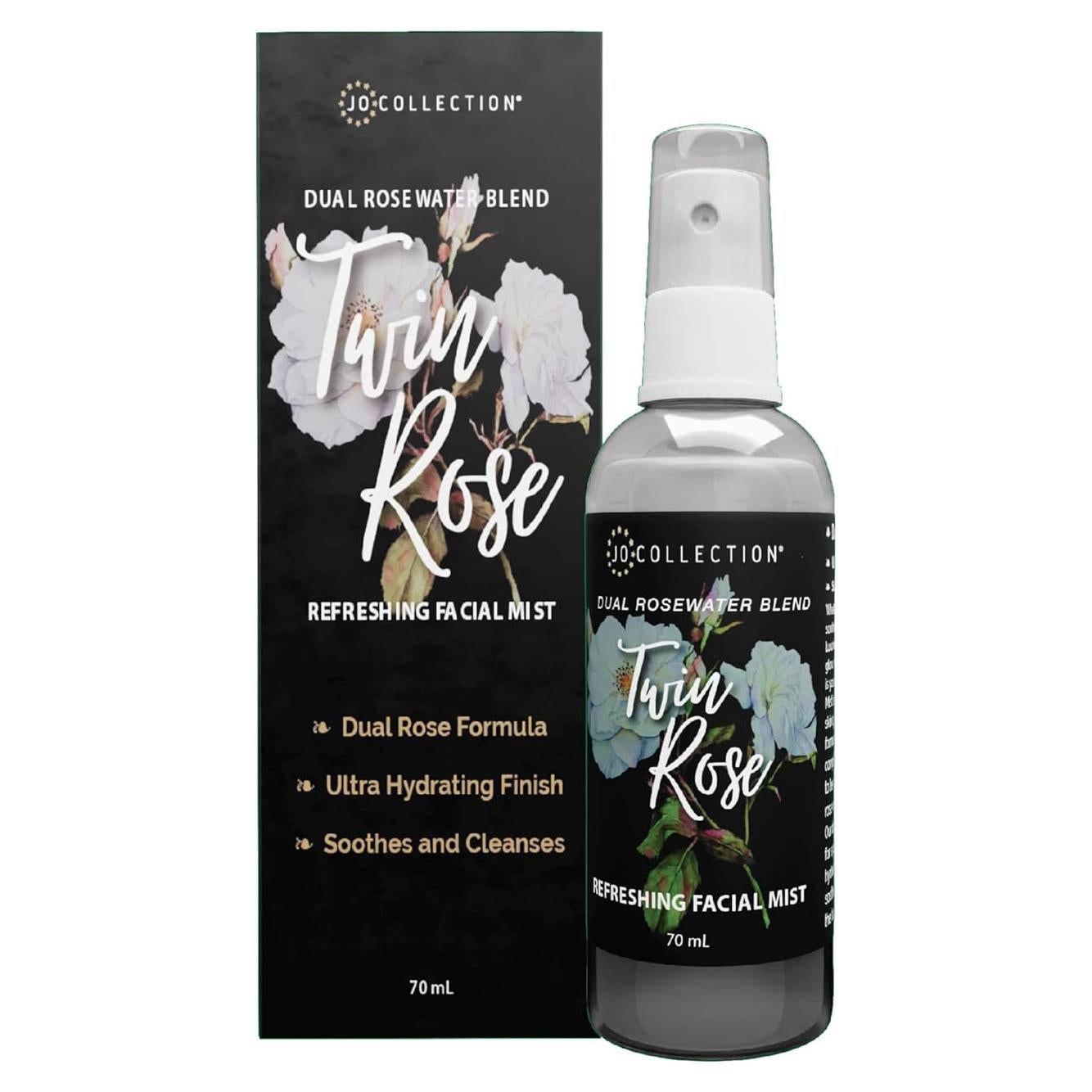 Bruma Facial Refrescante Twin Rose Profounda 200ml Hidratante