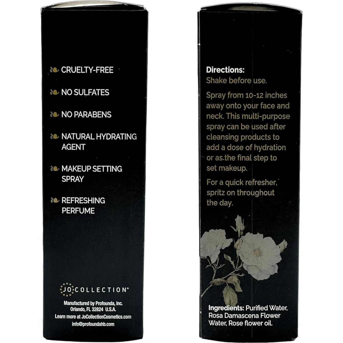 Bruma Facial Refrescante Twin Rose Profounda 200ml Hidratante