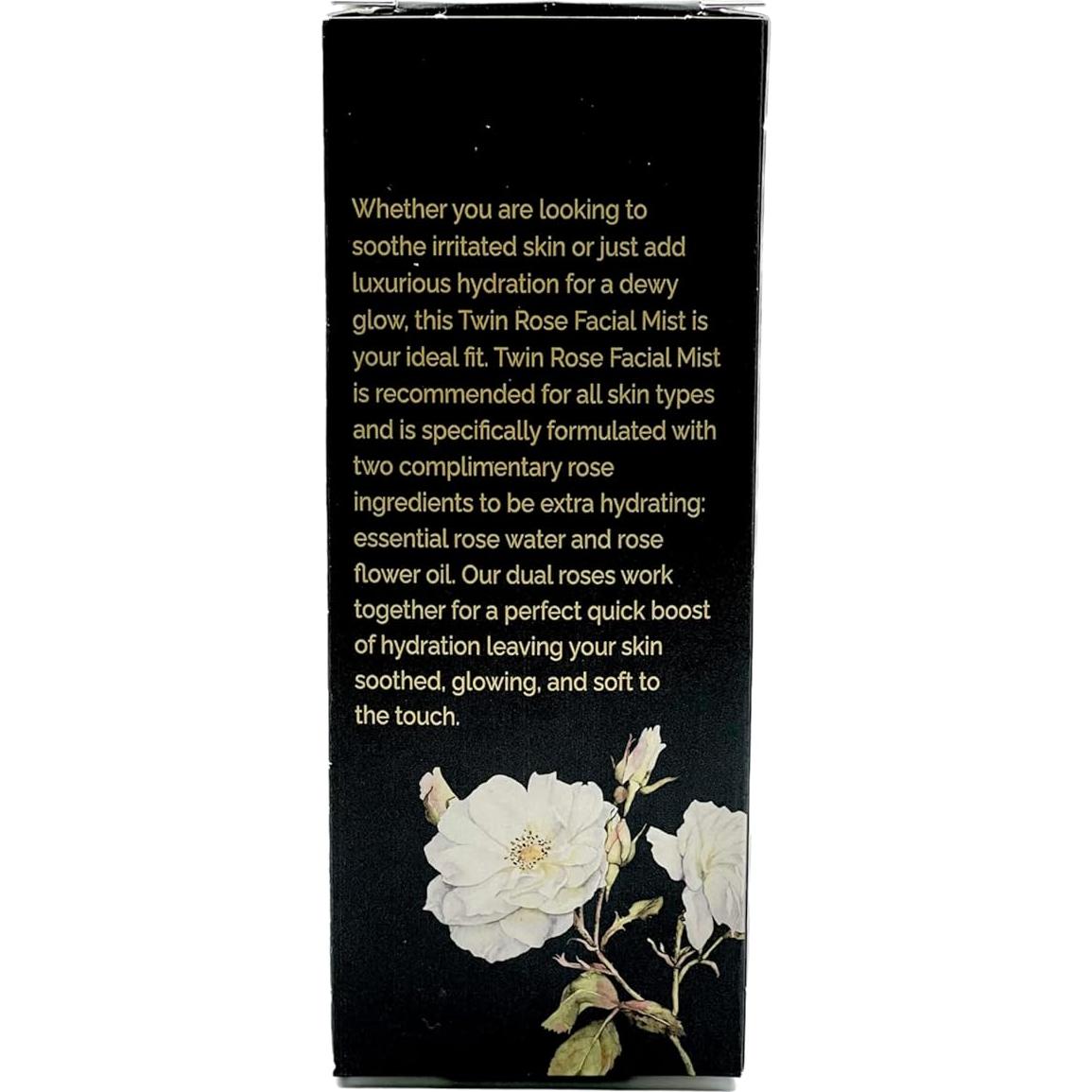 Bruma Facial Refrescante Twin Rose Profounda 200ml Hidratante