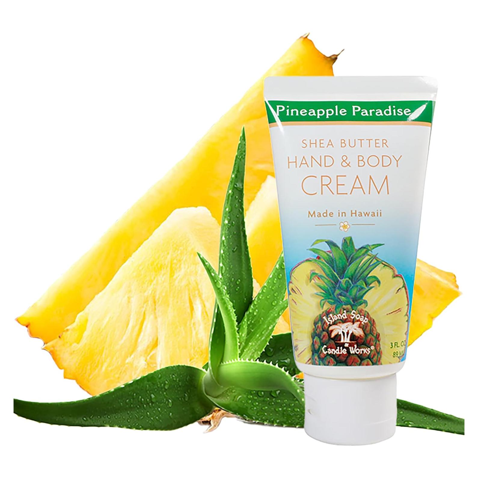 Crema Corporal Island Soap 3 oz Manteca de Karité Piña