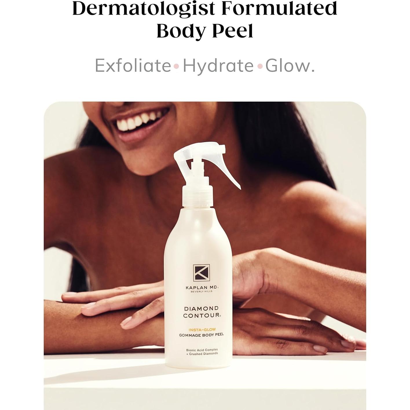 Exfoliante Corporal Kaplan MD Gommage 300 ml con Ácido Glicólico