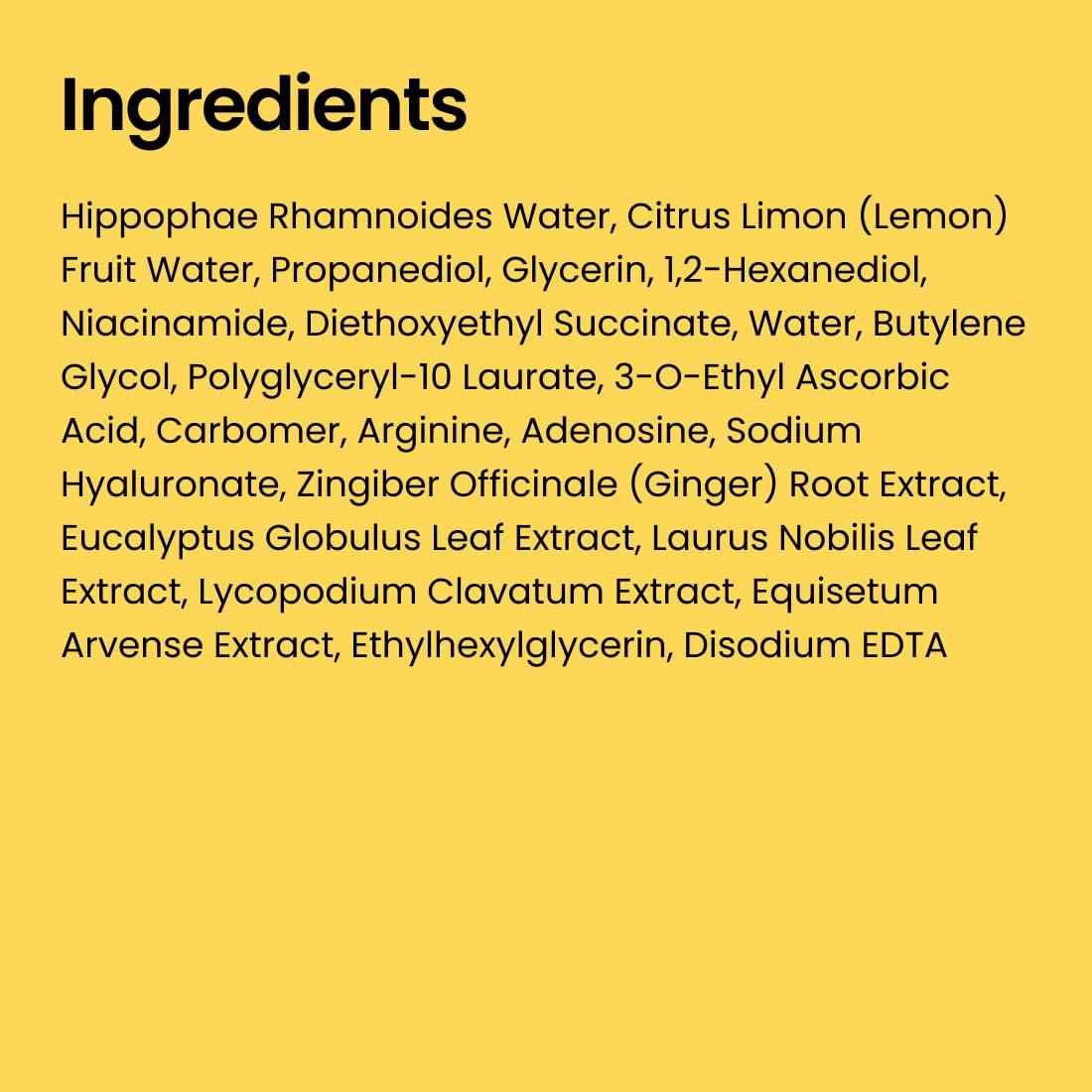 Suero de Vitamina C con Jengibre NFC 100g - Cuidado Vegano