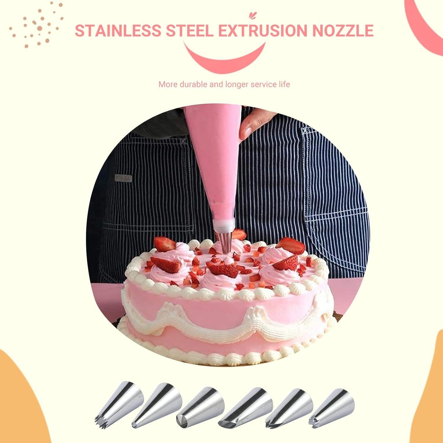 Soporte Giratorio de Pastel Distlety 30 cm Rosa Decoración