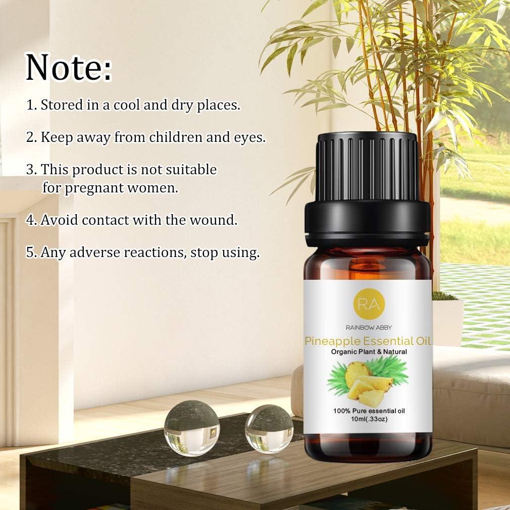 Aceite Esencial de Piña RAINBOW ABBY 100% Puro 10ML
