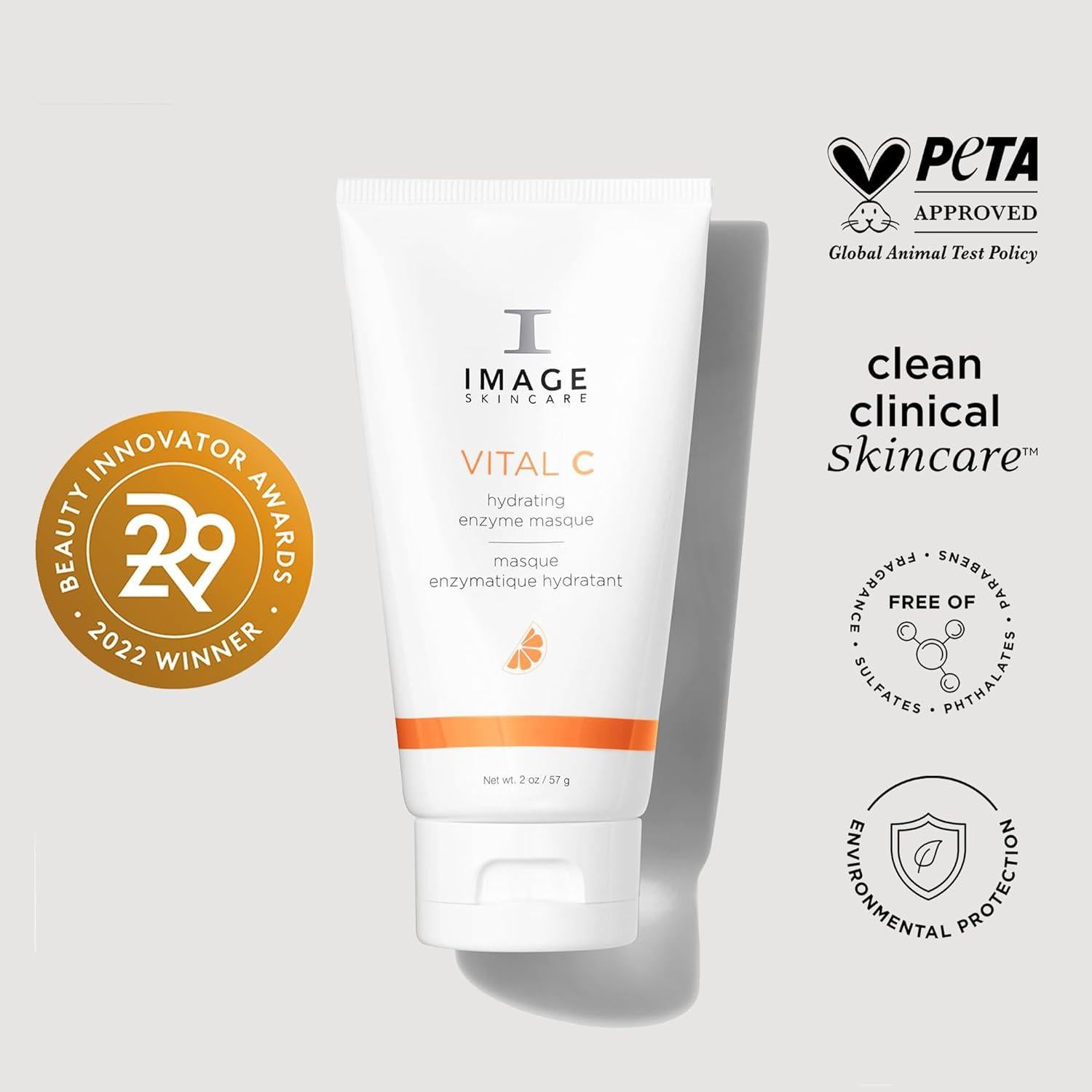 Mascarilla Enzimática Hidratante IMAGE Skincare Vital C 56.7g