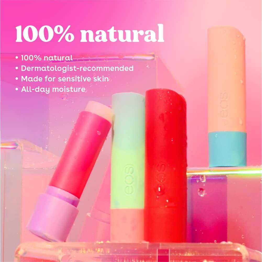 Bálsamo Labial Natural eos - Leche de Coco y Maracuyá 2 Pzas
