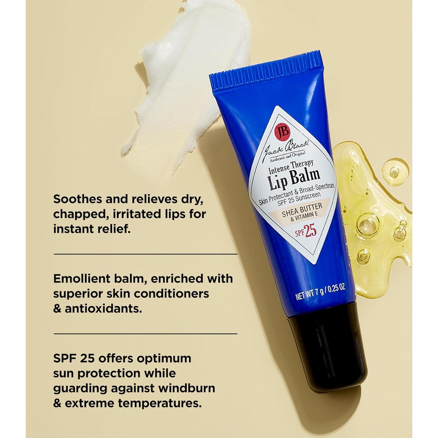 Bálsamo Labial Intenso Jack Black SPF 25 - Hidratante Labial