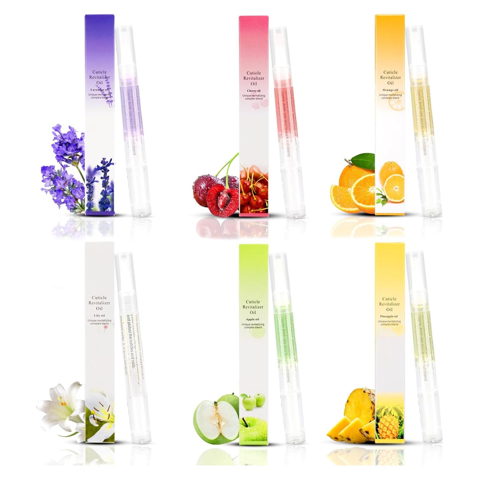 Set de 6 Bolígrafos de Aceite para Cutículas Meschett