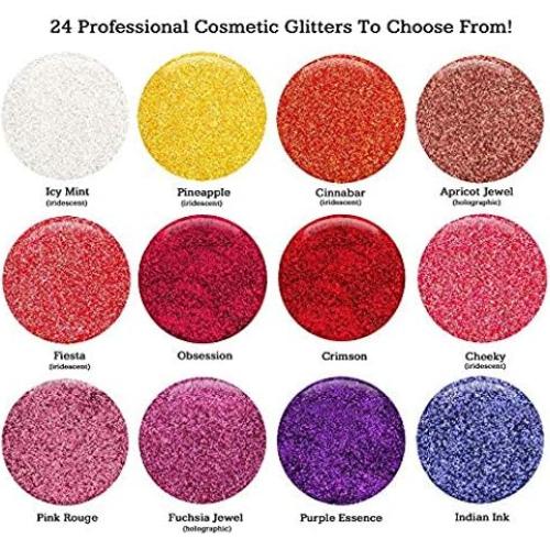 Purpurina Cosmética Glitties Piña 10g - Extra Fina 0.15mm