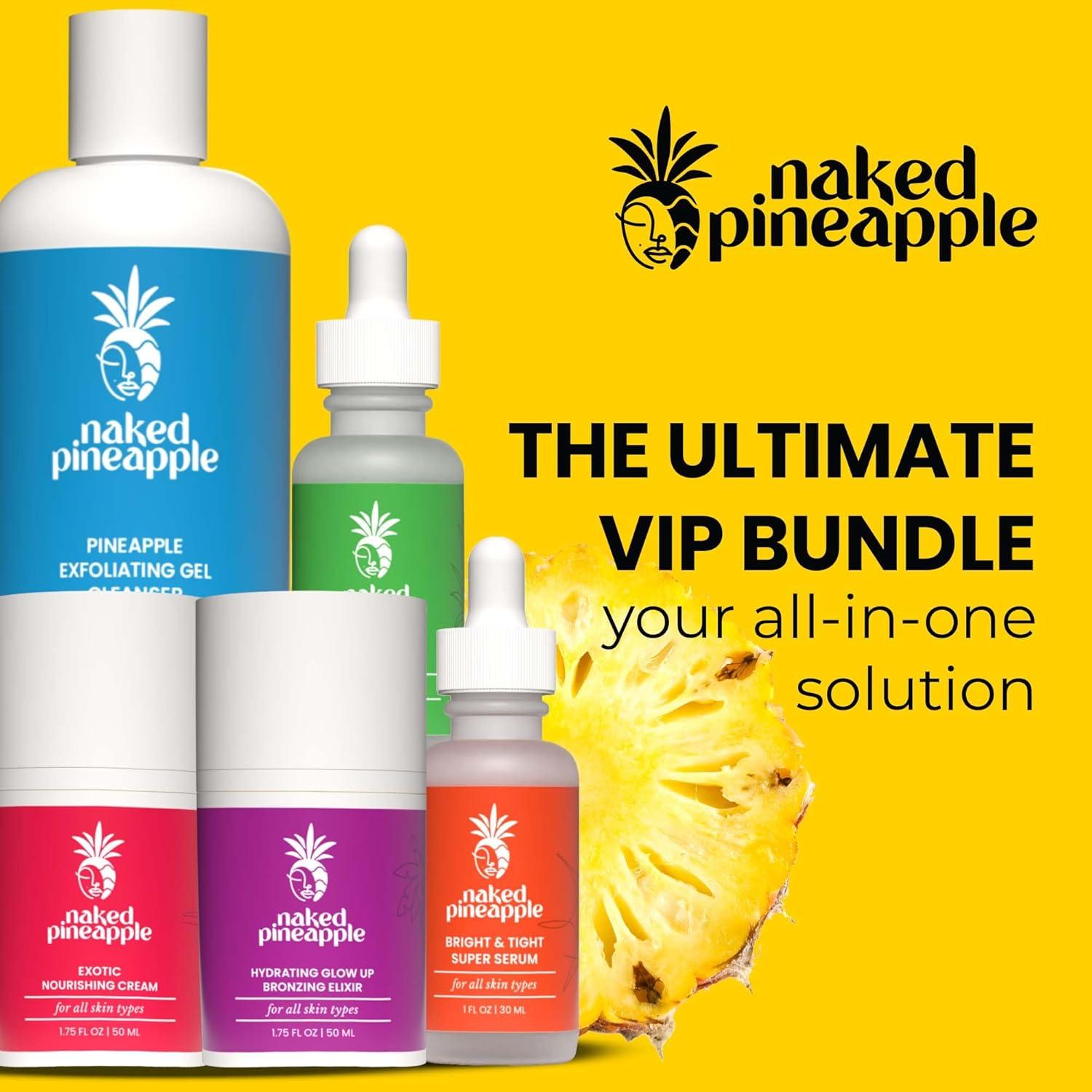 Paquete VIP Naked Pineapple - 5 Productos Cuidado Facial