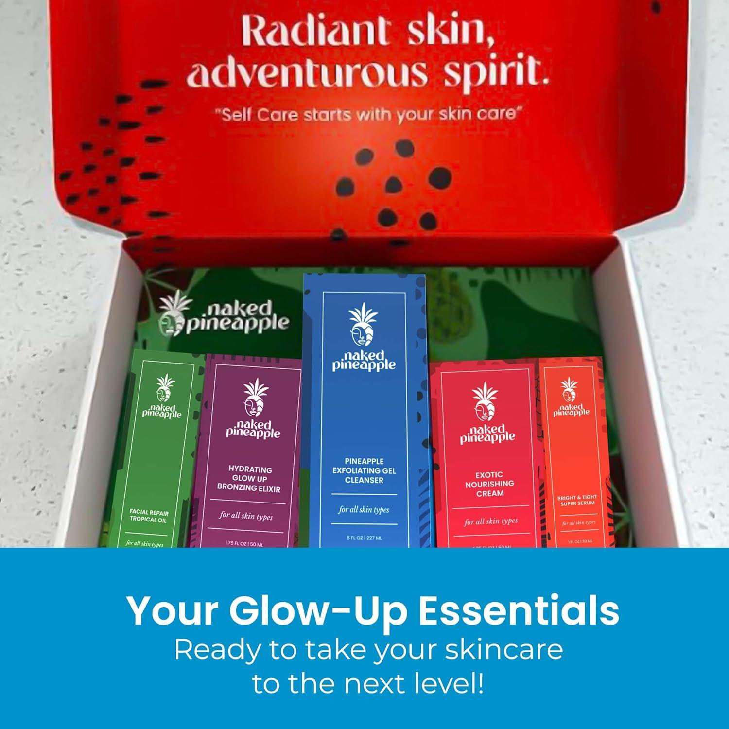 Paquete VIP Naked Pineapple - 5 Productos Cuidado Facial