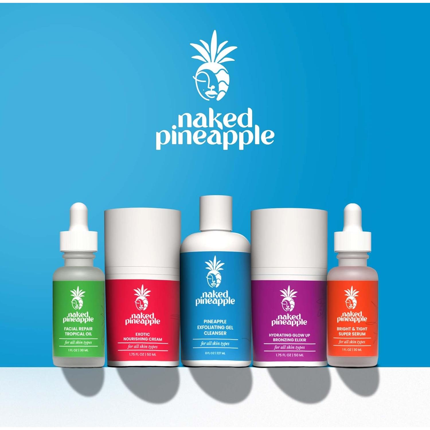 Paquete VIP Naked Pineapple - 5 Productos Cuidado Facial