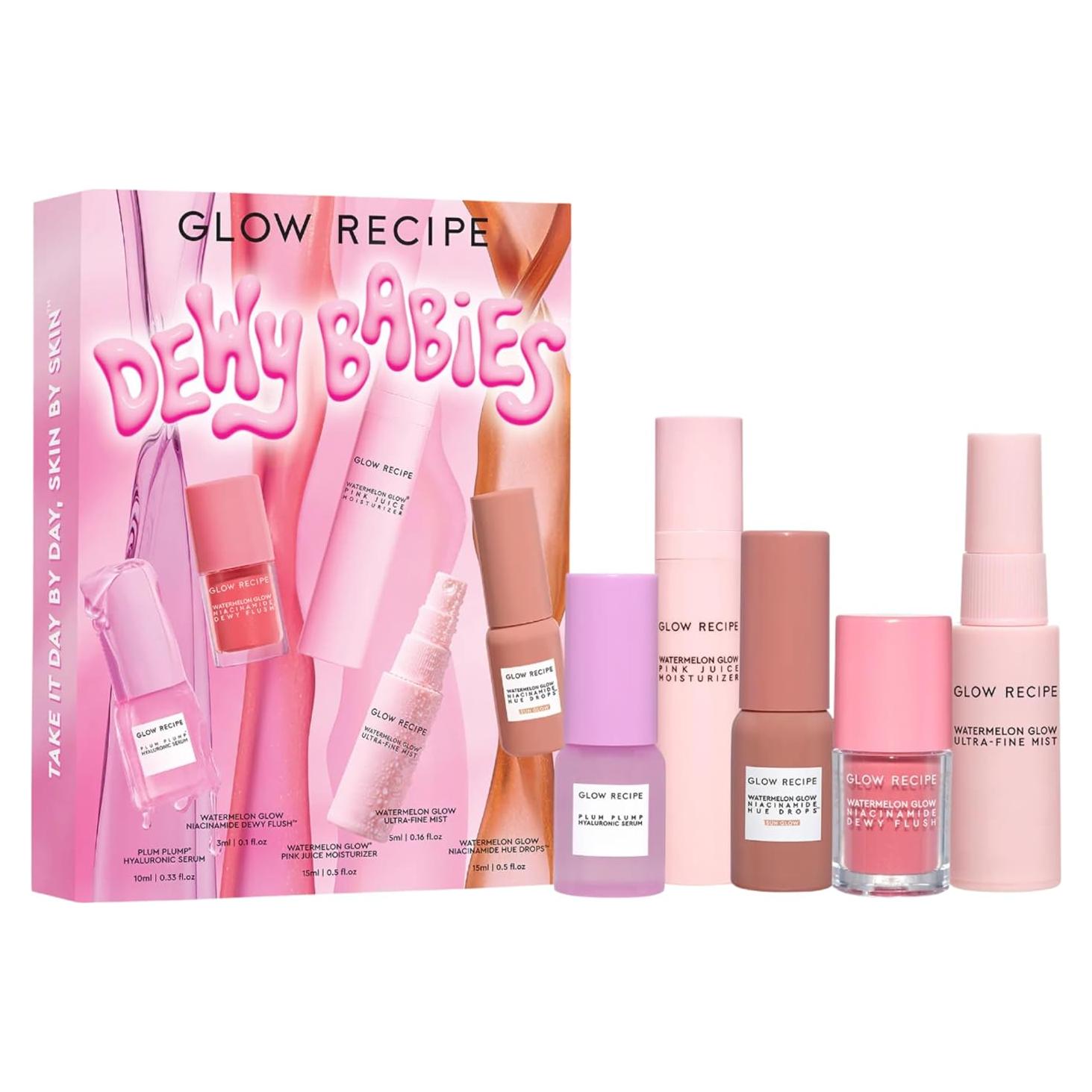 Set de Cuidado de Piel Glow Recipe Dewy Babies - 5 Miniaturas