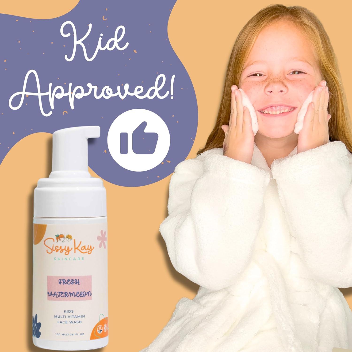 Jabón Facial Espumoso para Niños Sissy Kay - Sandía 100ml