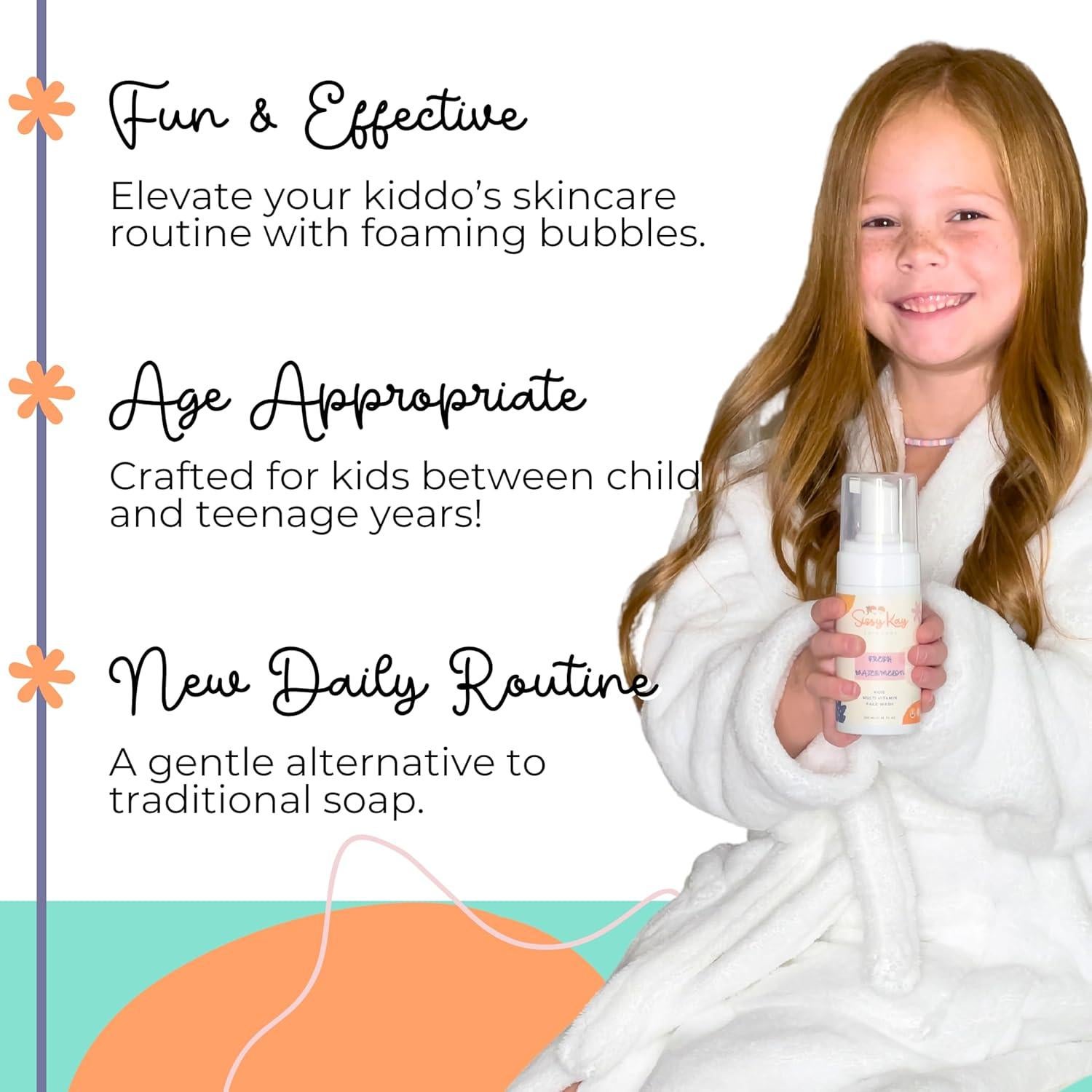 Jabón Facial Espumoso para Niños Sissy Kay - Sandía 100ml