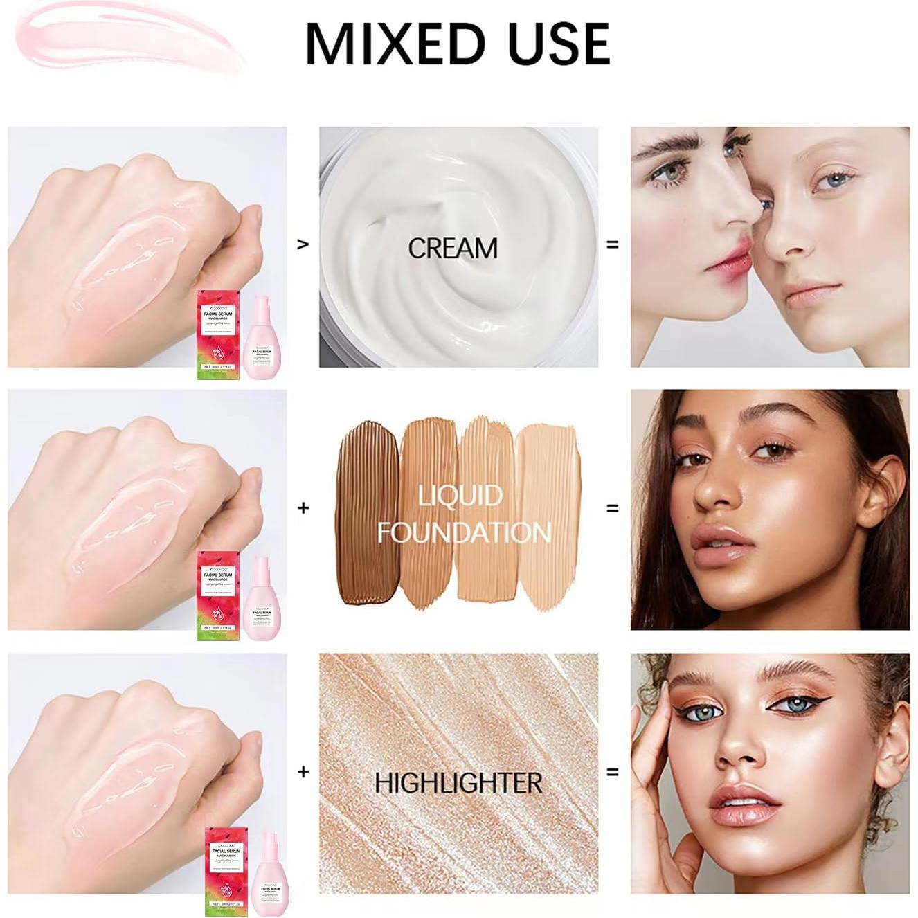 Suero Hidratante de Niacinamida Sandía 75ml con Ácido Hialurónico