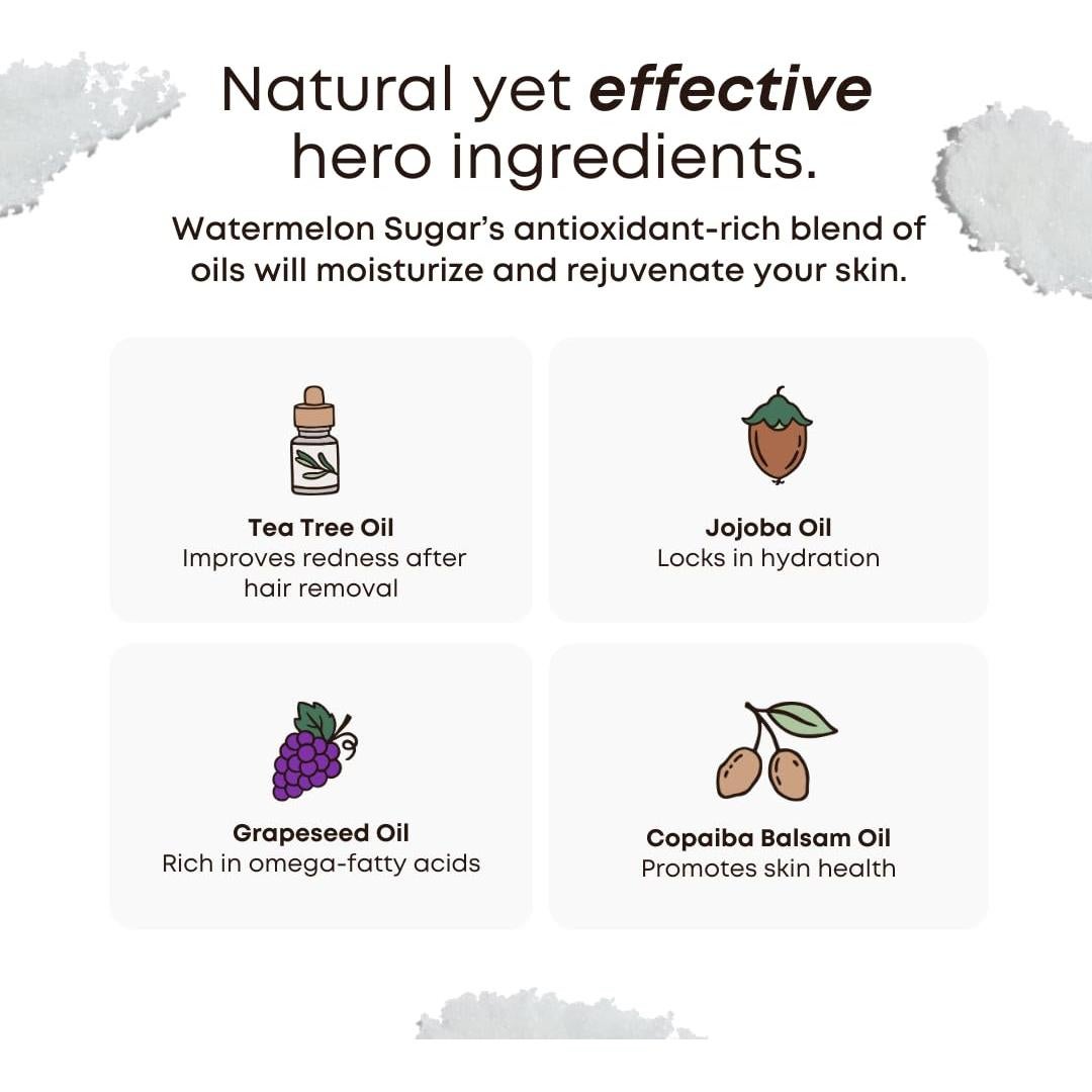 Exfoliante Corporal Bushbalm Azúcar de Sandía 227g - Vellos Encarnados