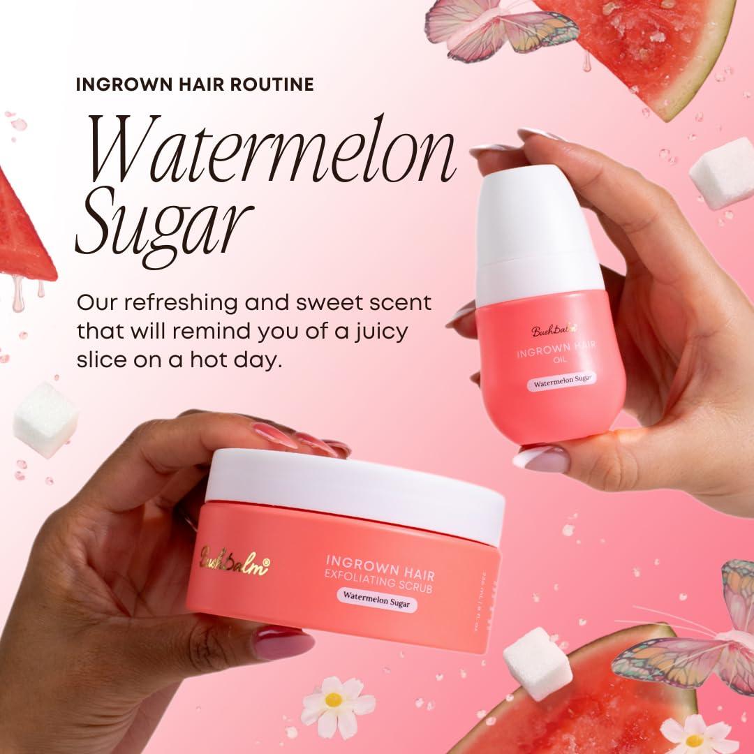 Exfoliante Corporal Bushbalm Azúcar de Sandía 227g - Vellos Encarnados