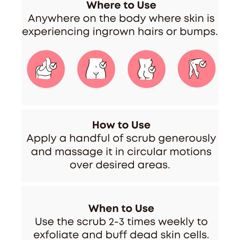 Exfoliante Corporal Bushbalm Azúcar de Sandía 227g - Vellos Encarnados