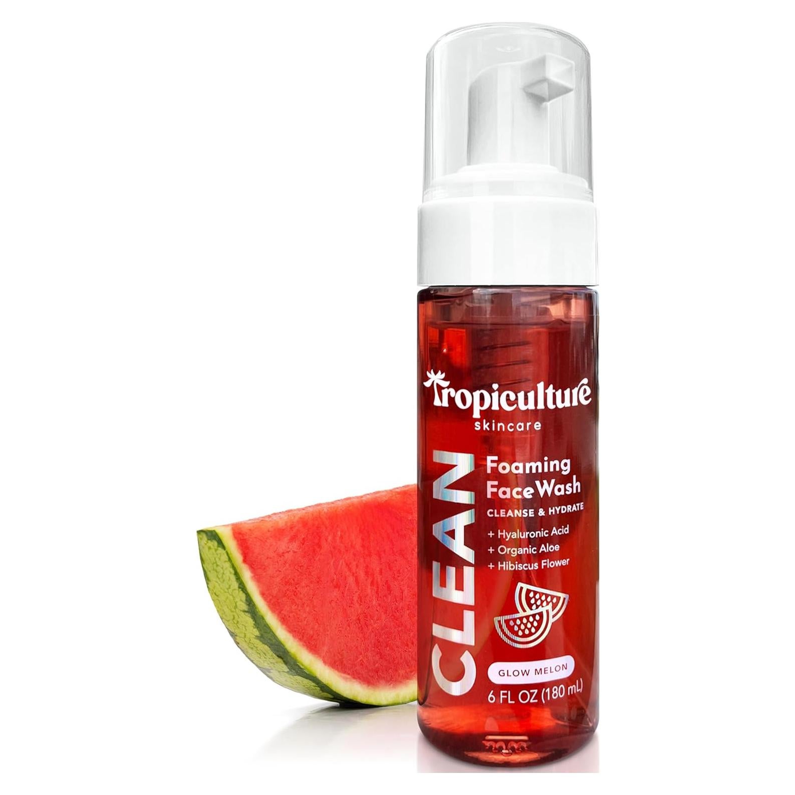 Limpiador Facial Suave Tropiculture Glow Melon 230g Niños
