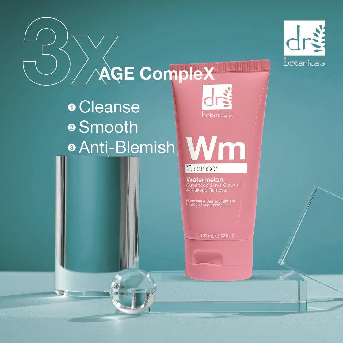 Limpiador y Desmaquillante Dr Botanicals Sandía 100ml - Piel Suave