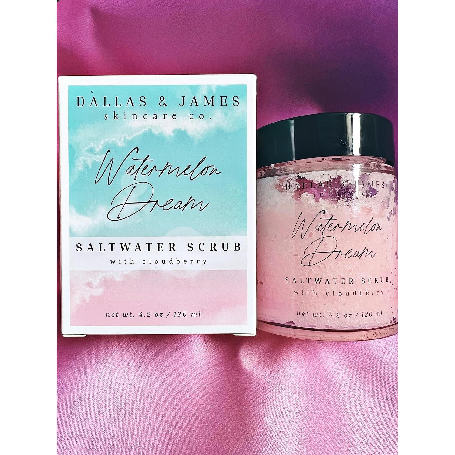 Scrub Facial Dallas & James con Sal de Mar Muerto y Ceramidas