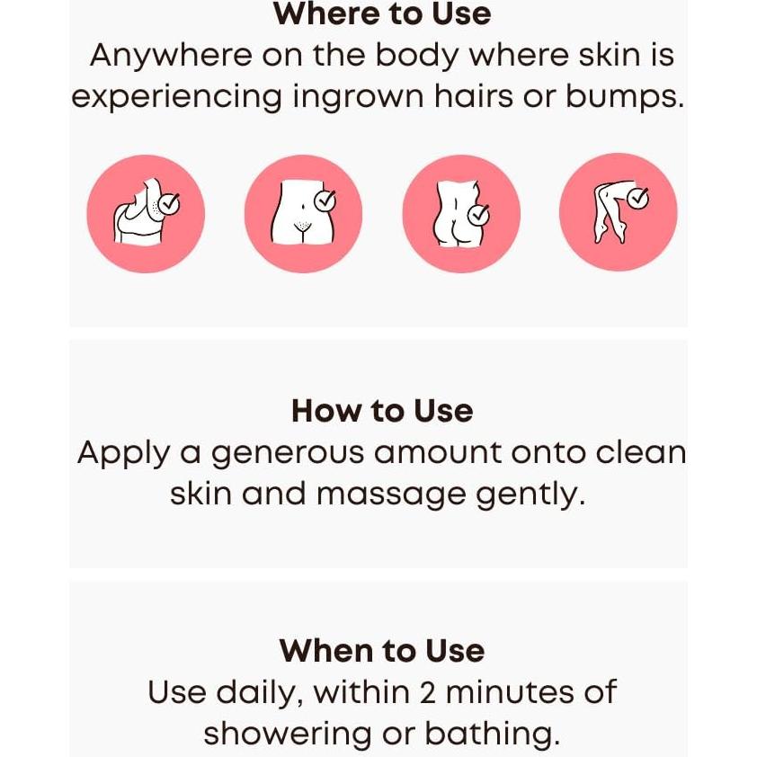 Aceite para Vello Encarnado Bushbalm 30 ml - Alivio Irritación