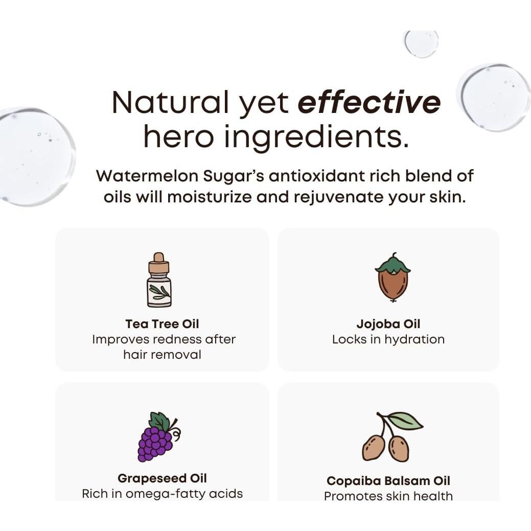 Aceite para Vello Encarnado Bushbalm 30 ml - Alivio Irritación