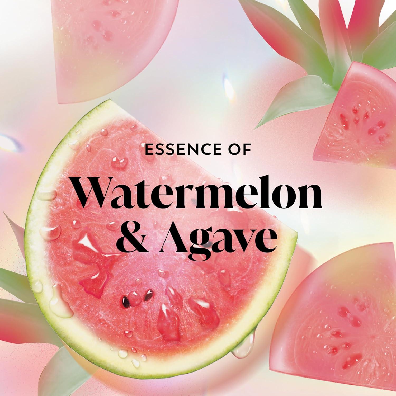 Gel de Ducha Olay 975 ml x 4, Aroma Sandía y Agave, Hidratante