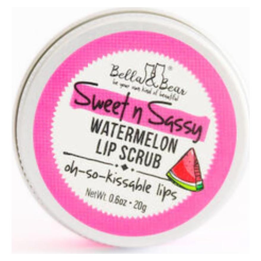 Exfoliante Labial Bella & Bear Sandía 17 g - Hidratante y Suave