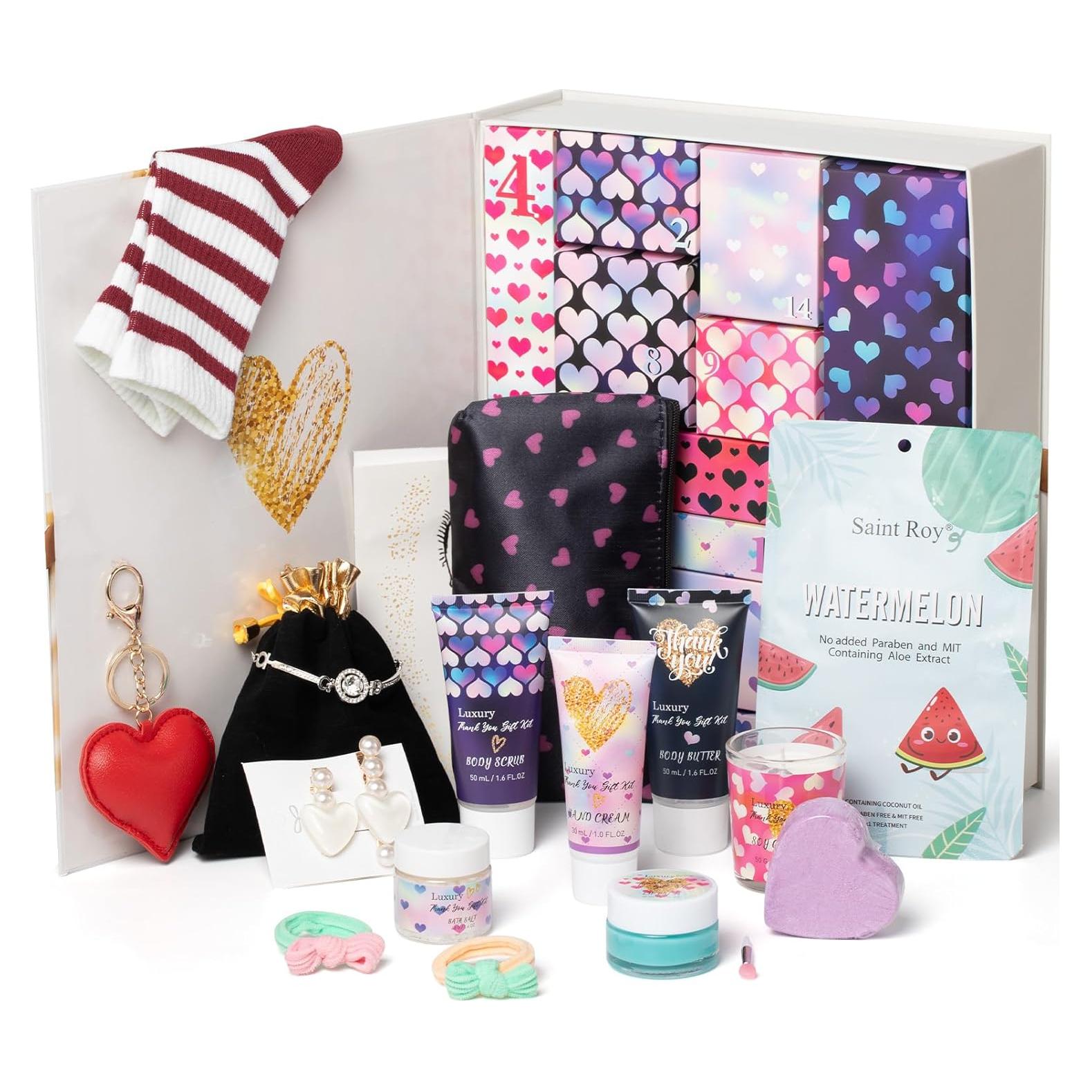 Cesta de Regalo Spa Xiamen Haida 15 Piezas para Mujeres