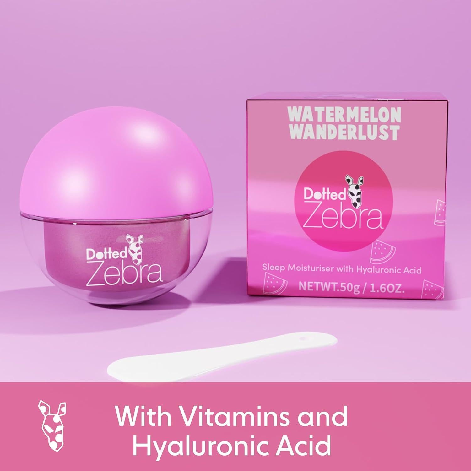 Mascarilla Hidratante Facial Dotted Zebra Gel Sandía 45.4g