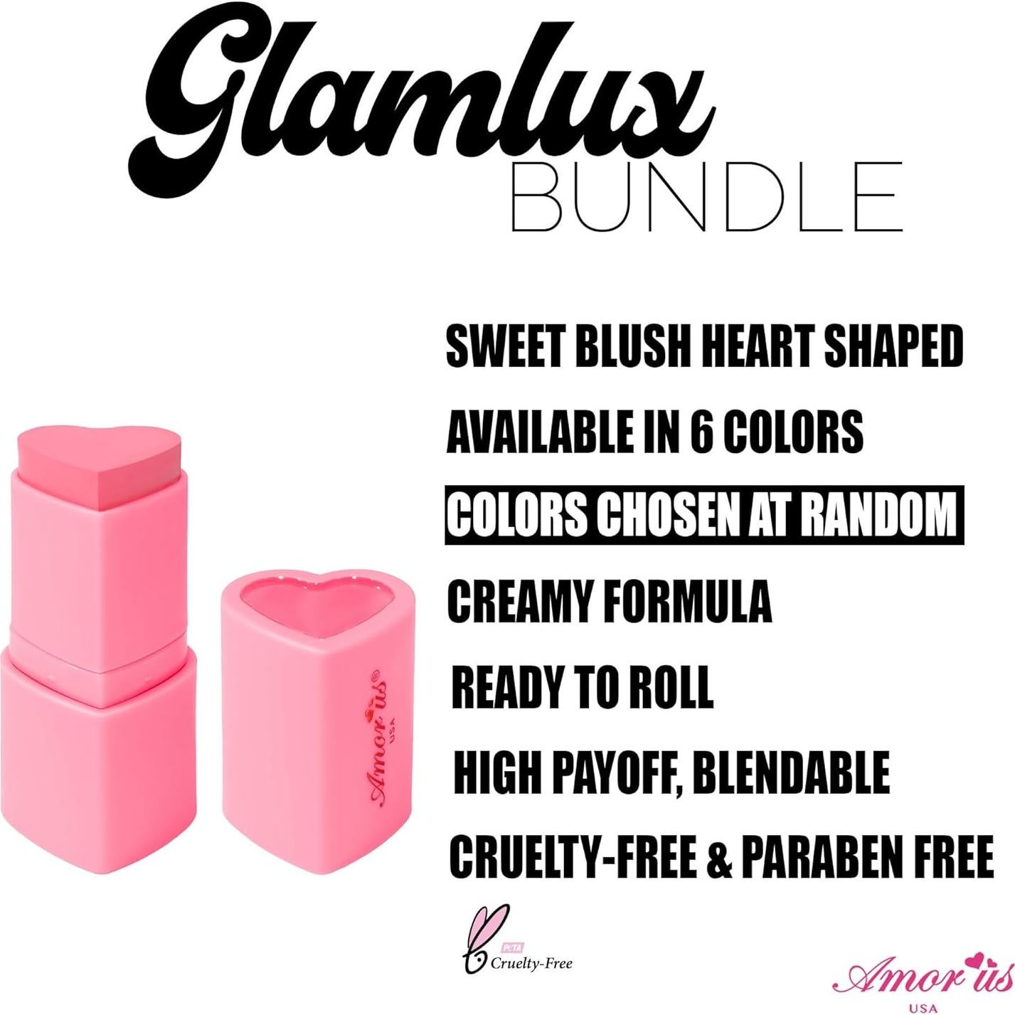 Conjunto de Belleza Glam Lux: Maquillaje y Tratamiento Labial