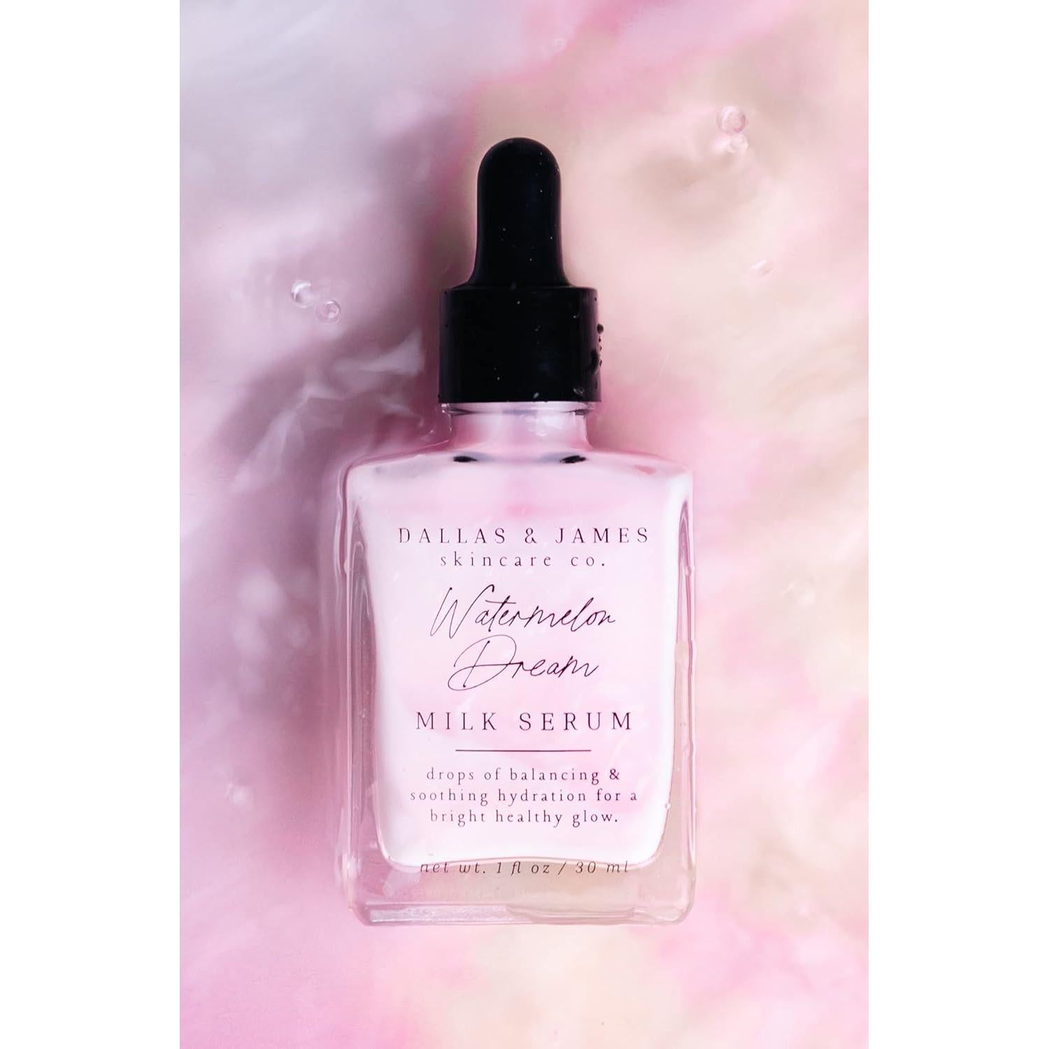 Suero Hidratante Dallas & James con Leche de Sandía y Aloe
