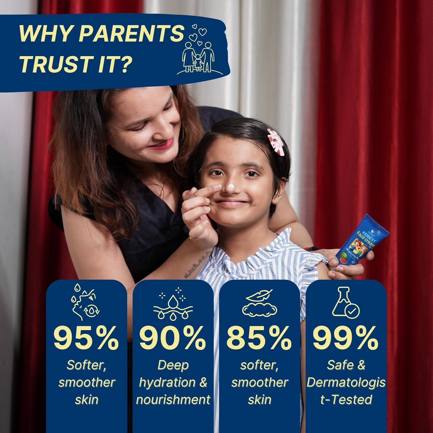 Crema Facial Kids HealthBest 50ml SPF 15 Piel Sensible