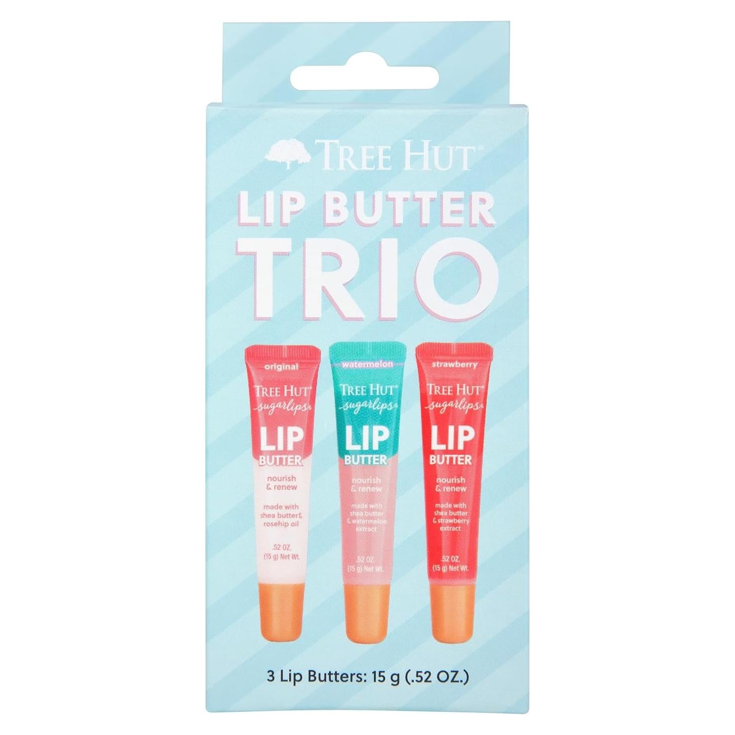 Trío de Manteca Labial Tree Hut - Hidratación y Nutrición