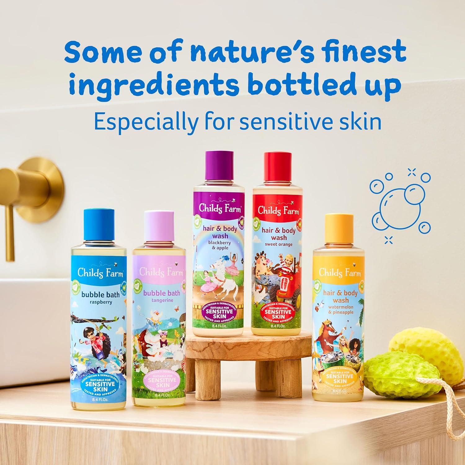 Gel de Baño y Cabello Childs Farm 248 ml - Piel Sensible, Sandía y Piña