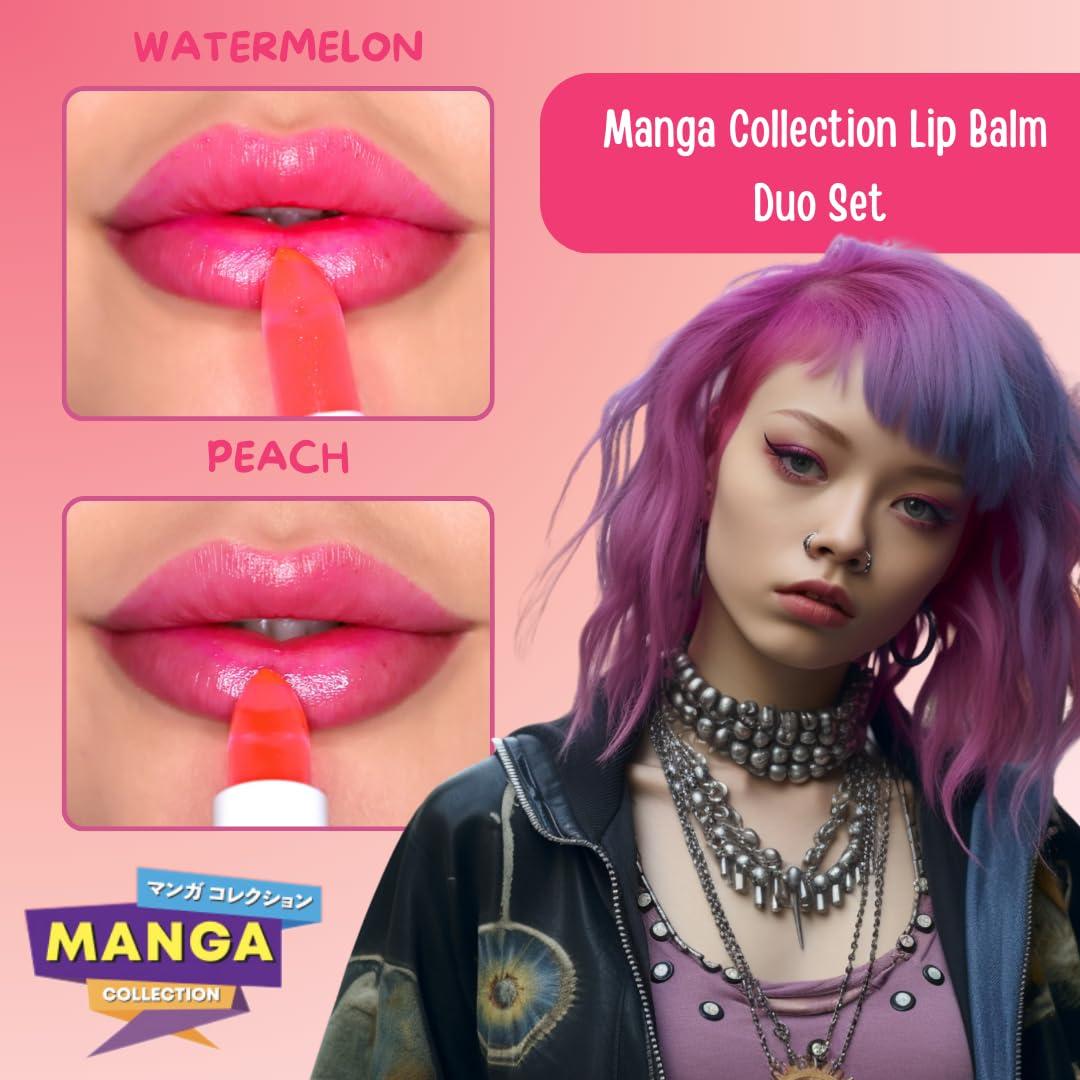 Bálsamo Labial Hidratante Rude Cosmetics Set 2 Unidades