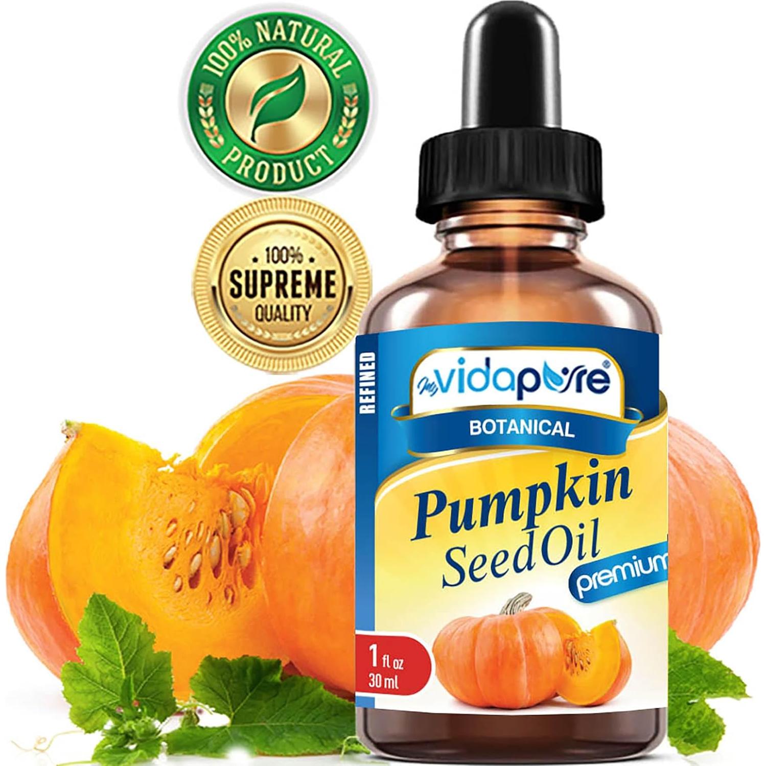 Aceite de Semilla de Calabaza MyVidaPure 30 ml - Cuidado Piel y Cabello