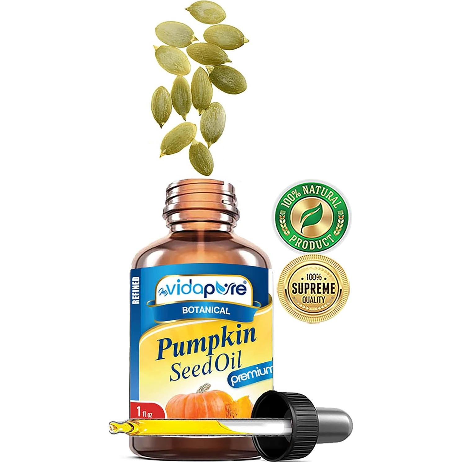 Aceite de Semilla de Calabaza MyVidaPure 30 ml - Cuidado Piel y Cabello