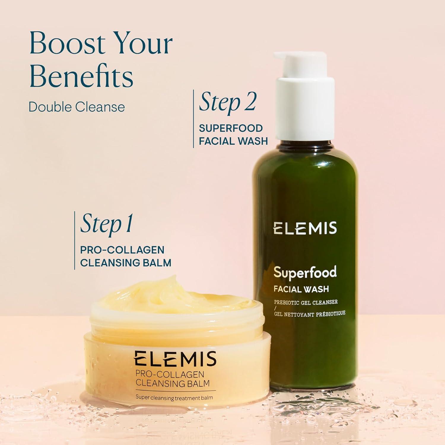Gel Limpiador Facial ELEMIS Superfood 198.5 ml Revitalizante