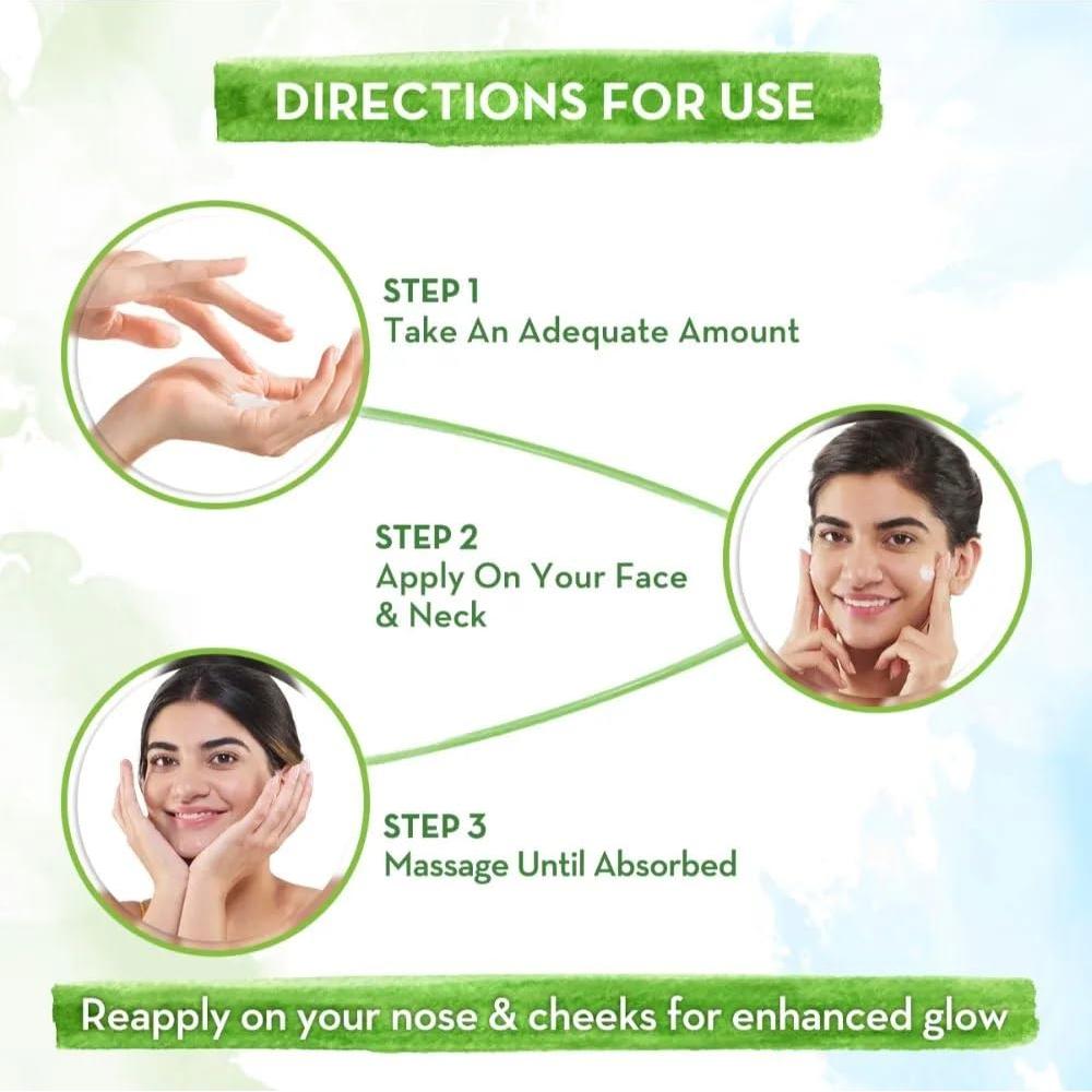 Crema Facial Mamaearth Vitamina C 30g - Hidratante Brillo Diario