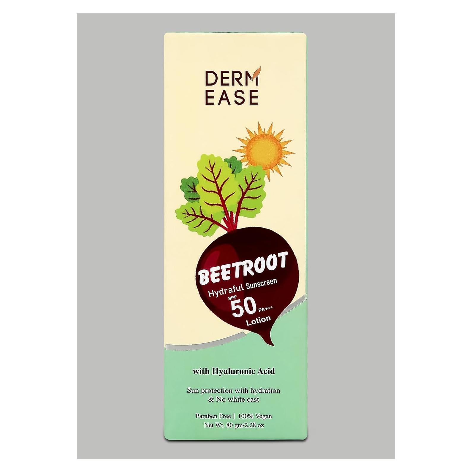 Hidratante Hydraful Dermease 80ml - Ácido Hialurónico y Remolacha